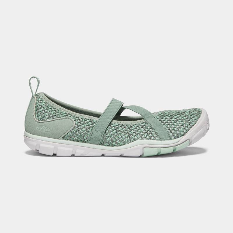 Bailarina Keen Hush Knit Para Mujer Verdes Claro - Zapatos Keen Mexico (120893-MGN)